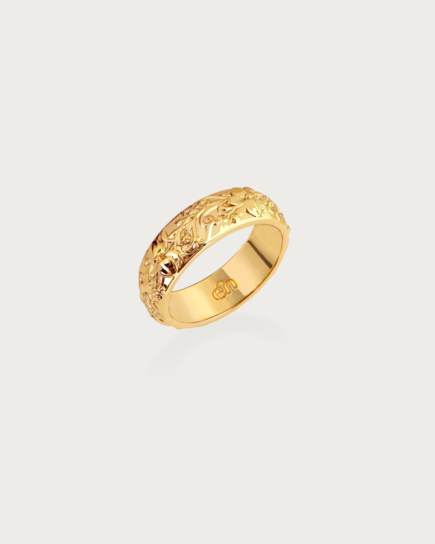 Serenade of Butterfly Orchid Ring