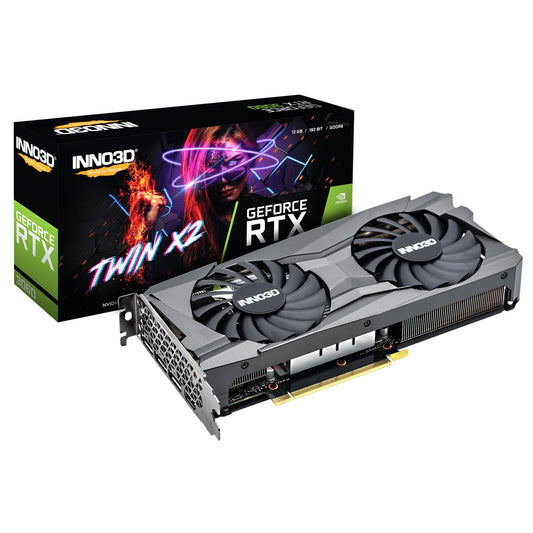Inno3D Nvidia GeForce RTX 3060 TWIN X2 8GB Dual Fan Graphics Card