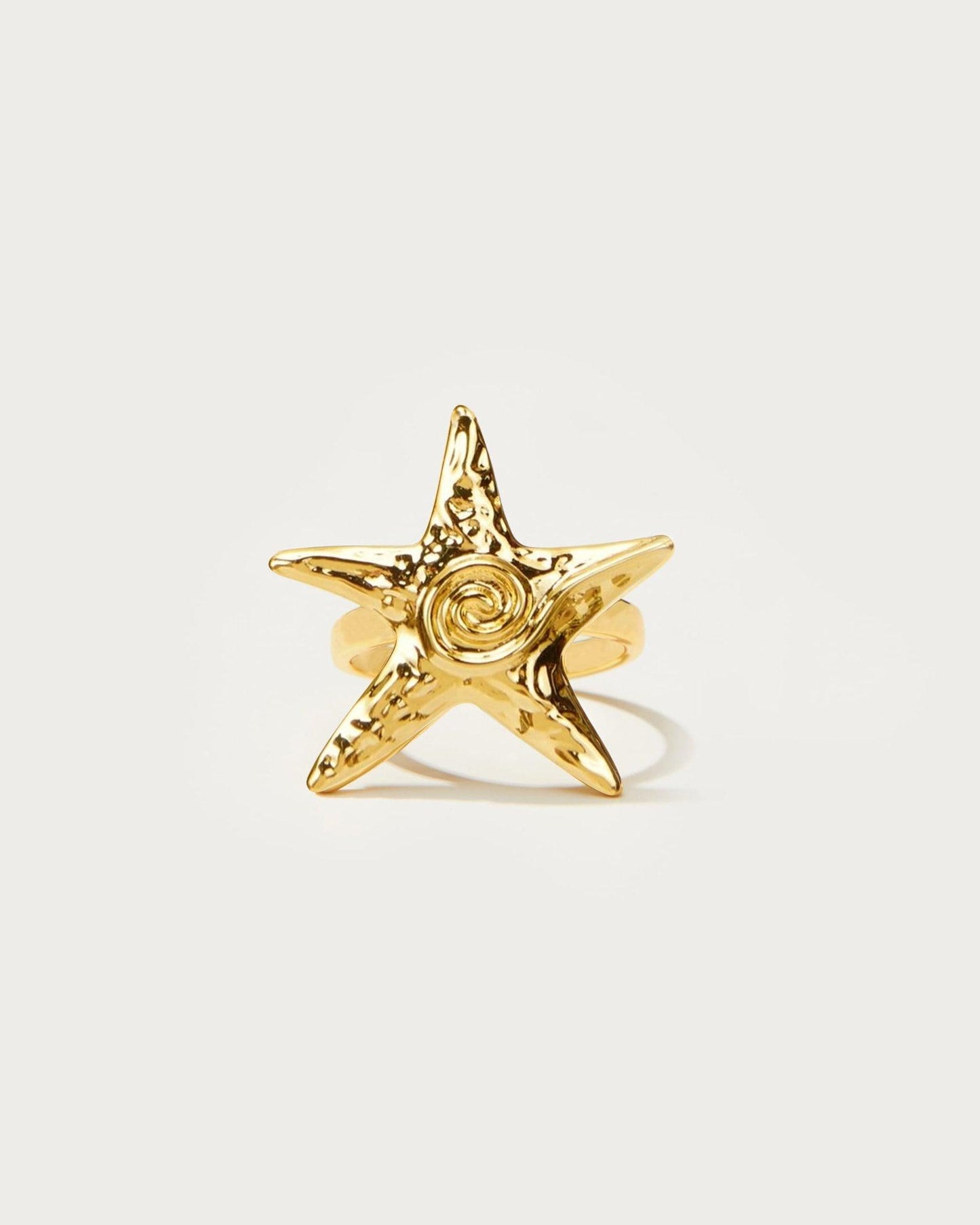 Silver Starfish Ring